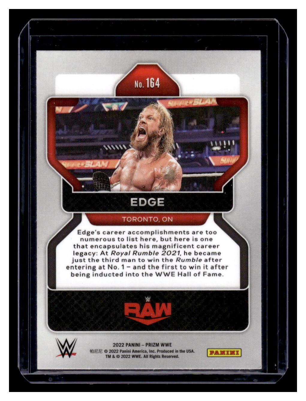 2022 Panini Prizm WWE EDGE #164