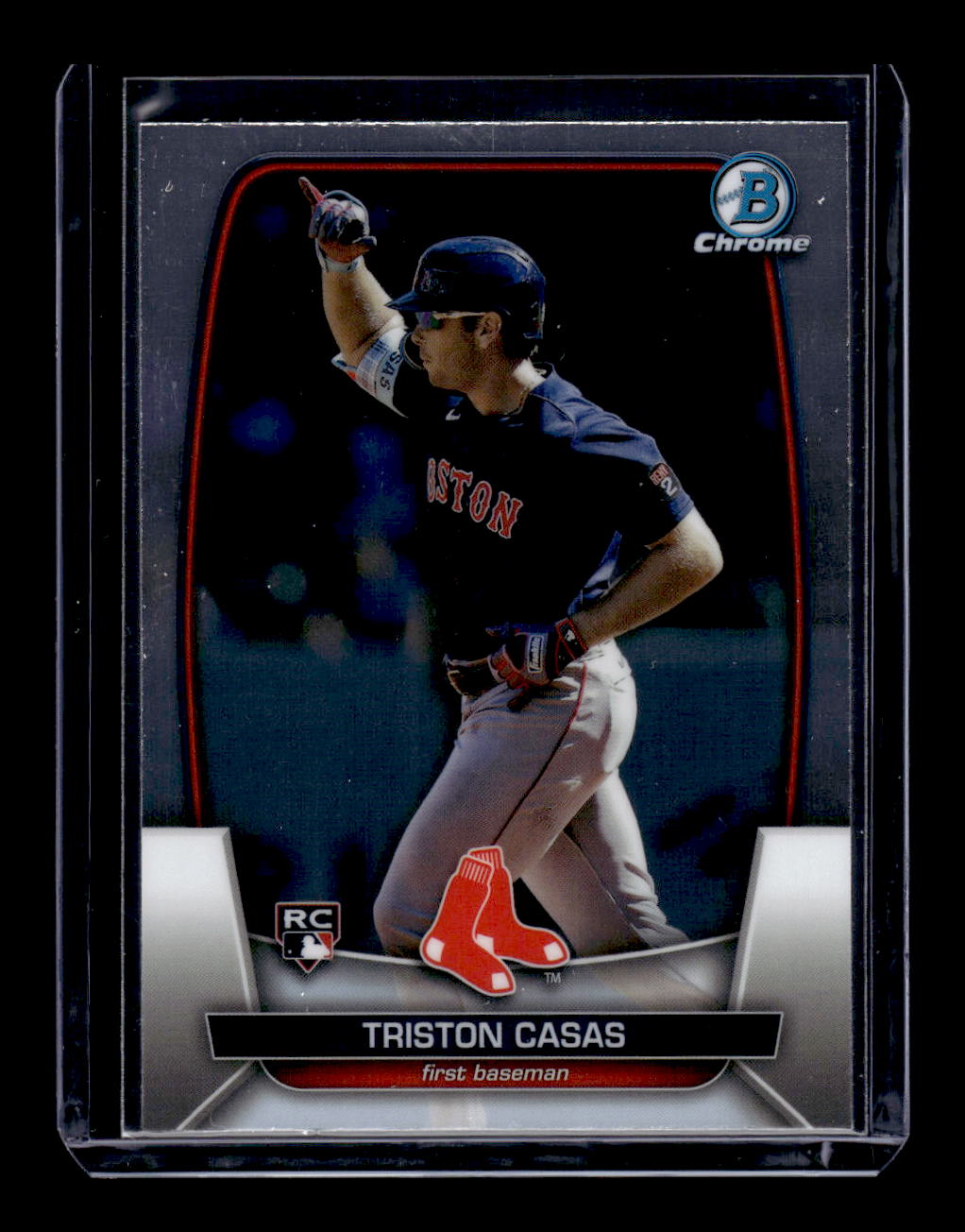 2023 Bowman Chrome #32 Triston Casas RC Rookie (Boston Red Sox)