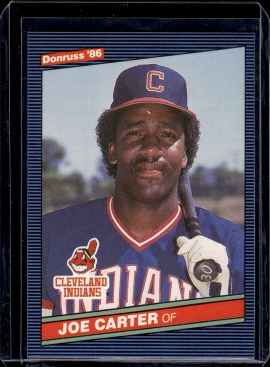 1986 Donruss #224 Joe Carter (Cleveland Indians)