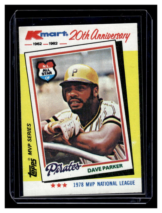 1982 Topps Kmart 20th Anniversary #34 Dave Parker (Pittburgh Pirates)