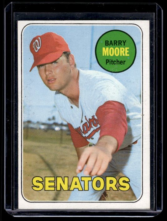 1969 Topps Barry Moore (Washington Senators)