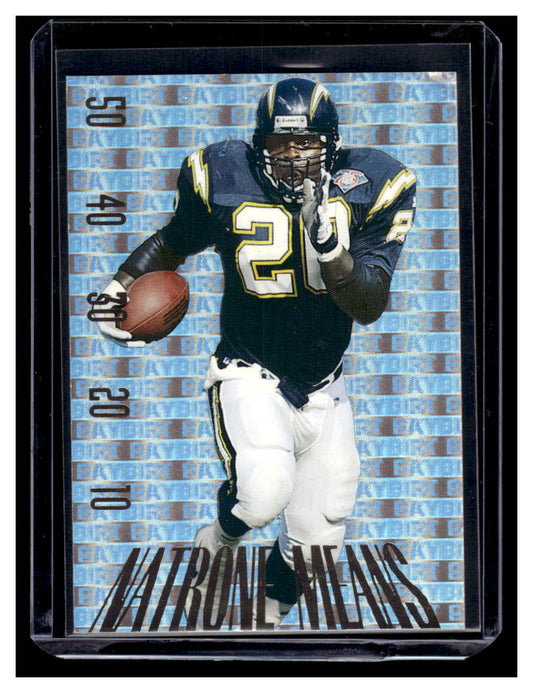 1995 Skybox Premium "Paydirt" #PD15 Natrone Means (San Diego Chargers)