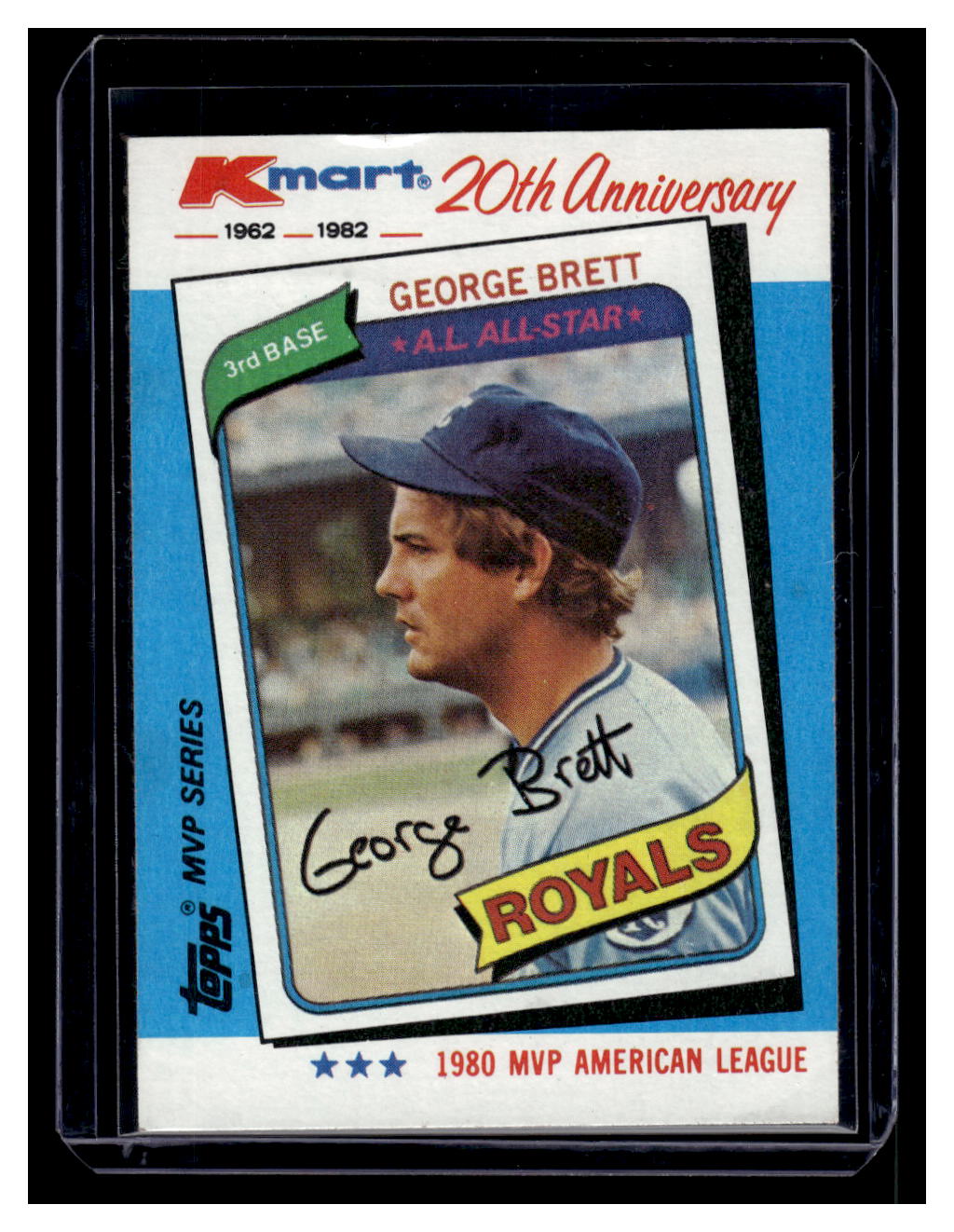 1982 Topps Kmart 20th Anniversary #38 George Brett (Kansas City Royals)