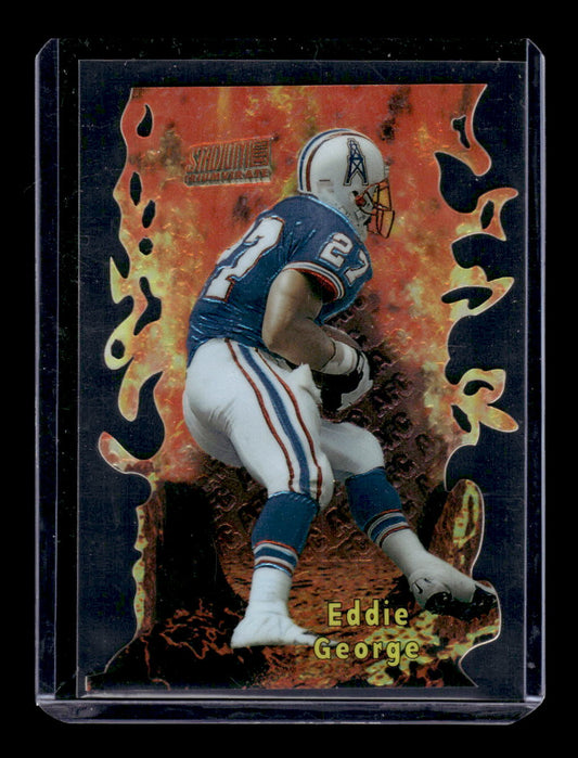 1997 Stadium Club Triumvirate II Members Only #T3b Eddie George (Houston Oilers)