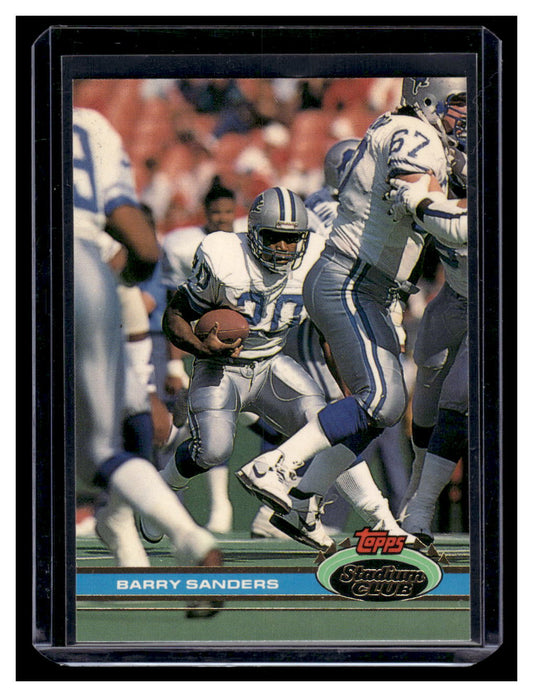 1991 Stadium Club #361 Barry Sanders (Detroit Lions)