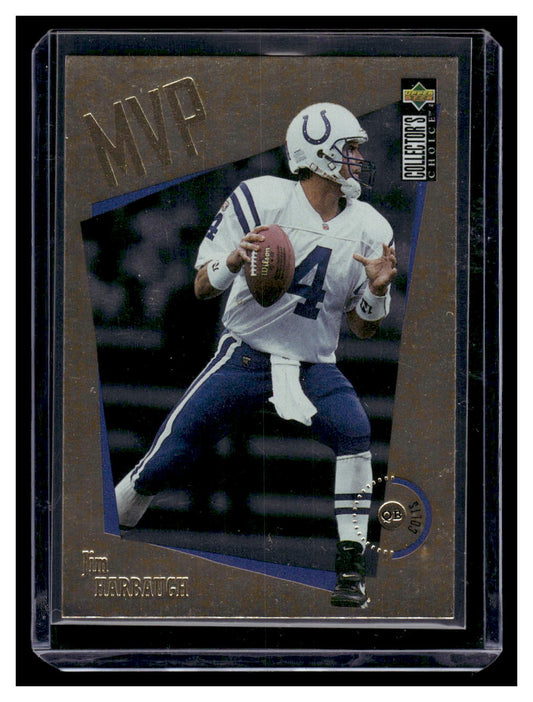 1996 Collector's Choice MVPs Gold #m20 Jim Harbaugh (Indianapolis Colts)