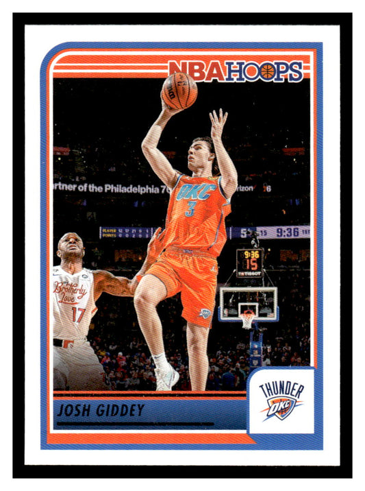 2023-24 Panini NBA Hoops #229 Josh Giddy (Oklahoma Thunder)