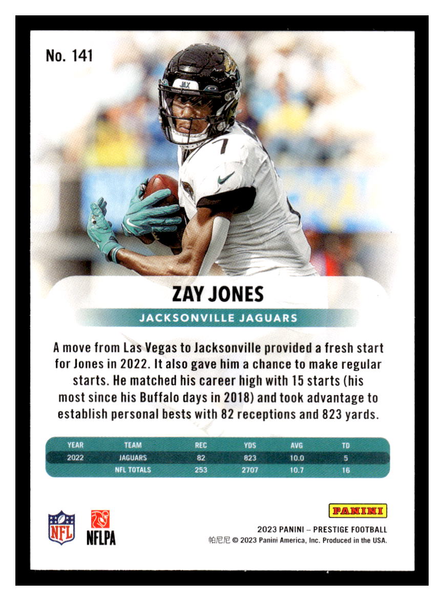 2023 Panini Prestige #141 Zay Jones (Jacksonville Jaguars)