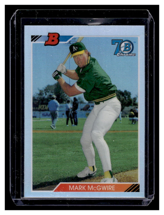 2017 Bowman "1992 Bowman Chrome" #92B-MM Mark McGwire (Oakland A's)