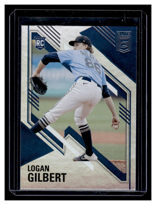 2021 Panini Chronicles "Elite" #34 Logan Gilbert (Seattle Mariners)