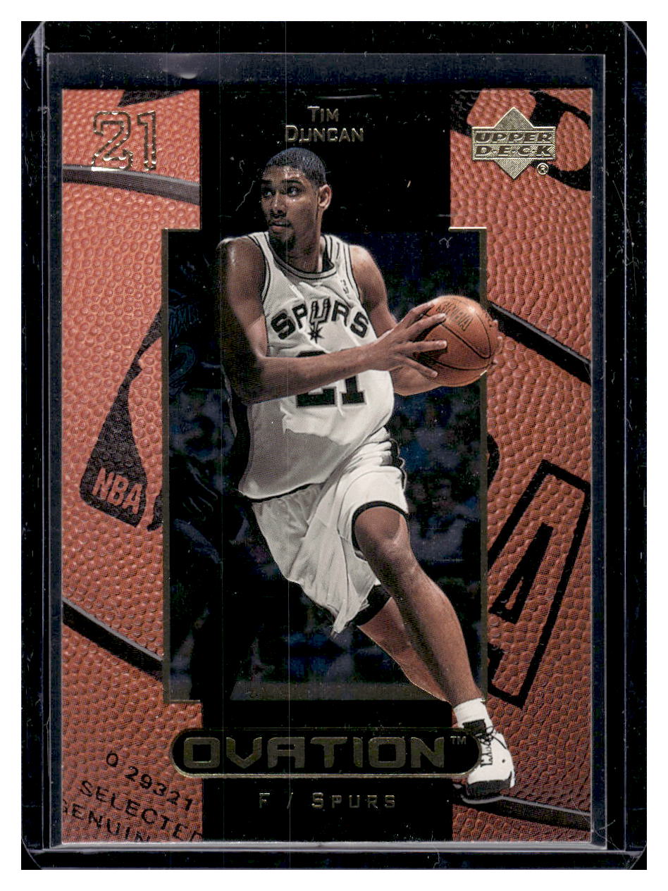 1999 Upper Deck Ovation #48 Tim Duncan (San Antonio Spurs)