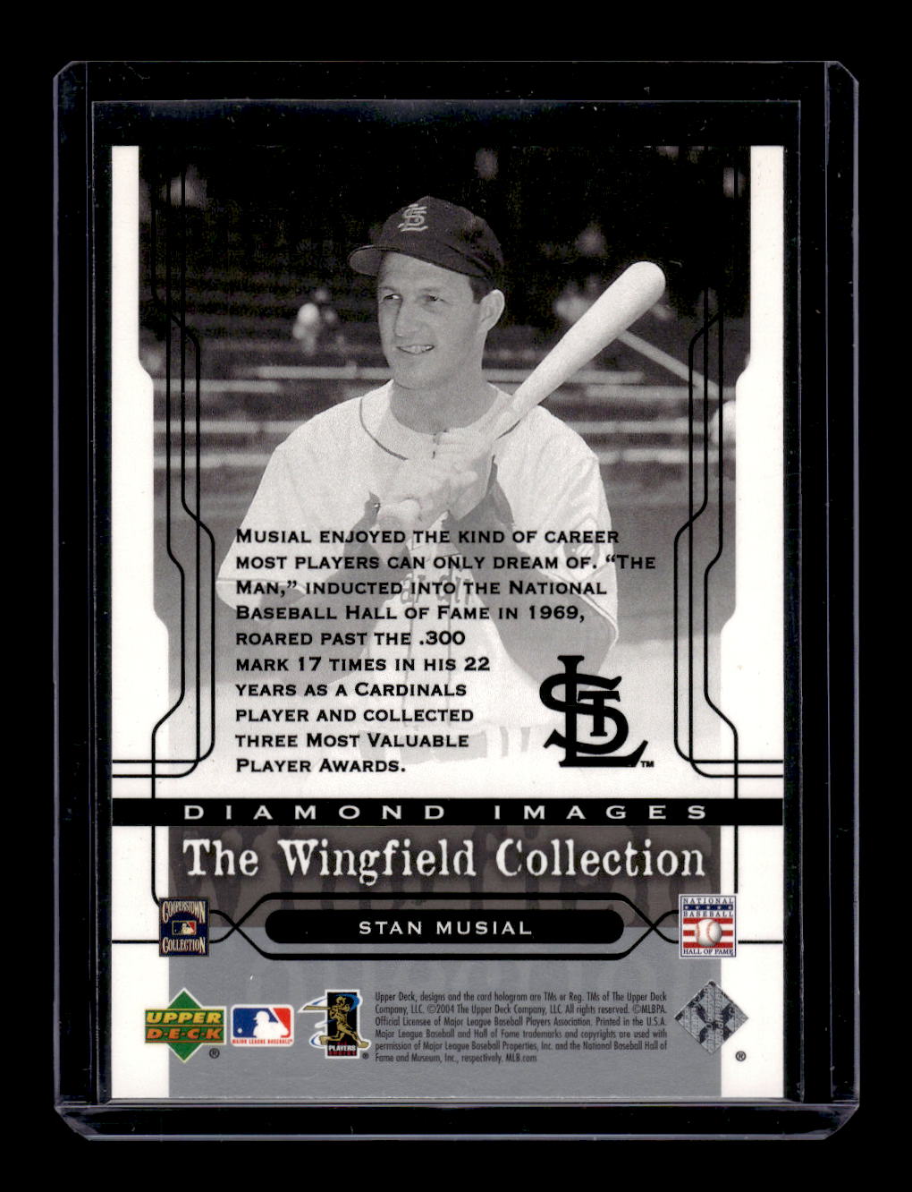 2005 Upper Deck Wingfield Collection #DI-7 Stan Musial (St. Louis Cardinals)