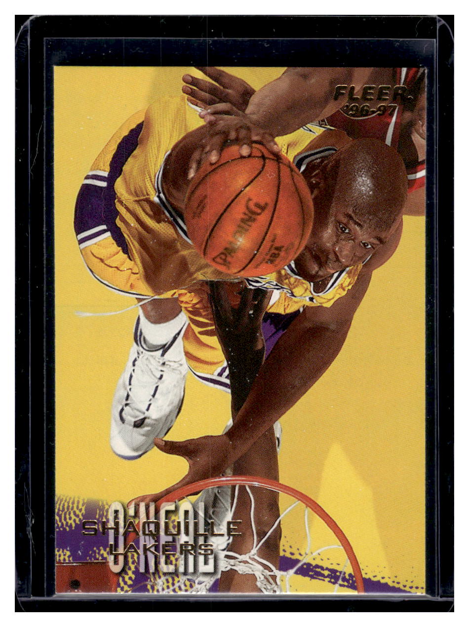 1996-97 Fleer #206 Sahquille O'Neal (Los Angeles Lakers)