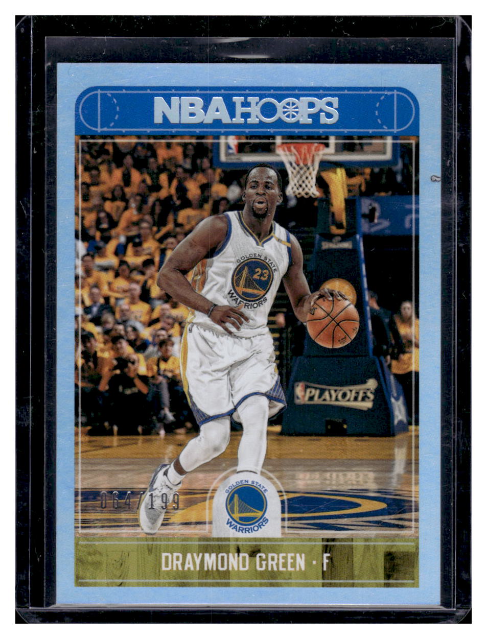 2017-18 NBA Hoops #239 Draymond Green #'d /199 (Golden State Warriors)