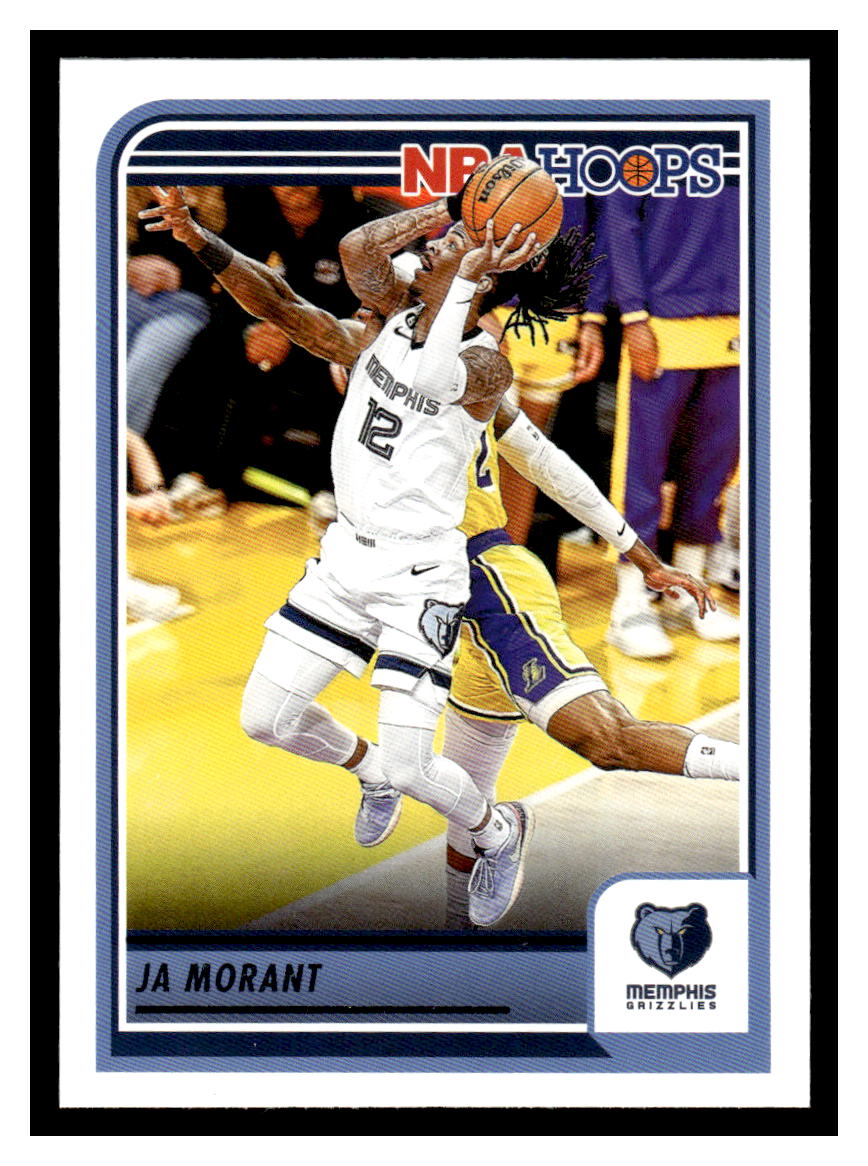 2023-24 NBA Hoops #23 Ja Morant (Memphis Grizzlies)