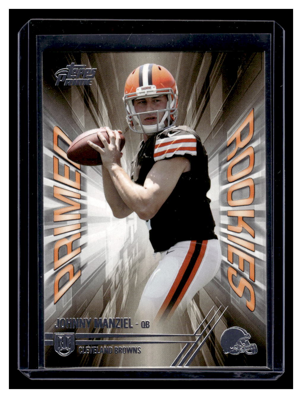 2014 Topps Prime "Primed Rookies" #PRO-JM Johnny Manziel (Cleveland Browns)