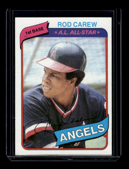 1980 Topps #700 Rod Carew (California Angels)