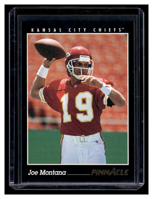 1993 Pinnacle #277 Joe Montana (Kansas City Chiefs)