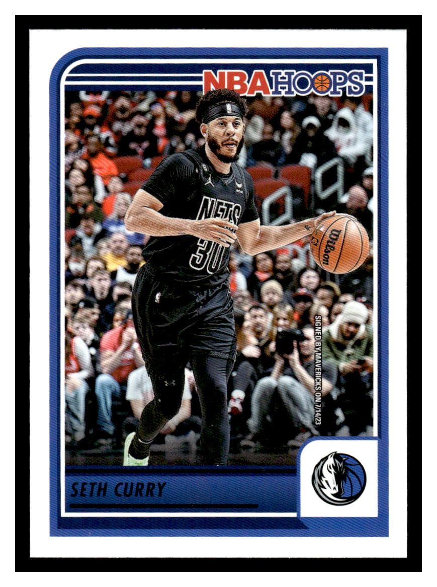 2023-24 NBA Hoops #216 Seth Curry (Dallas Mavericks) – Sportscard ...