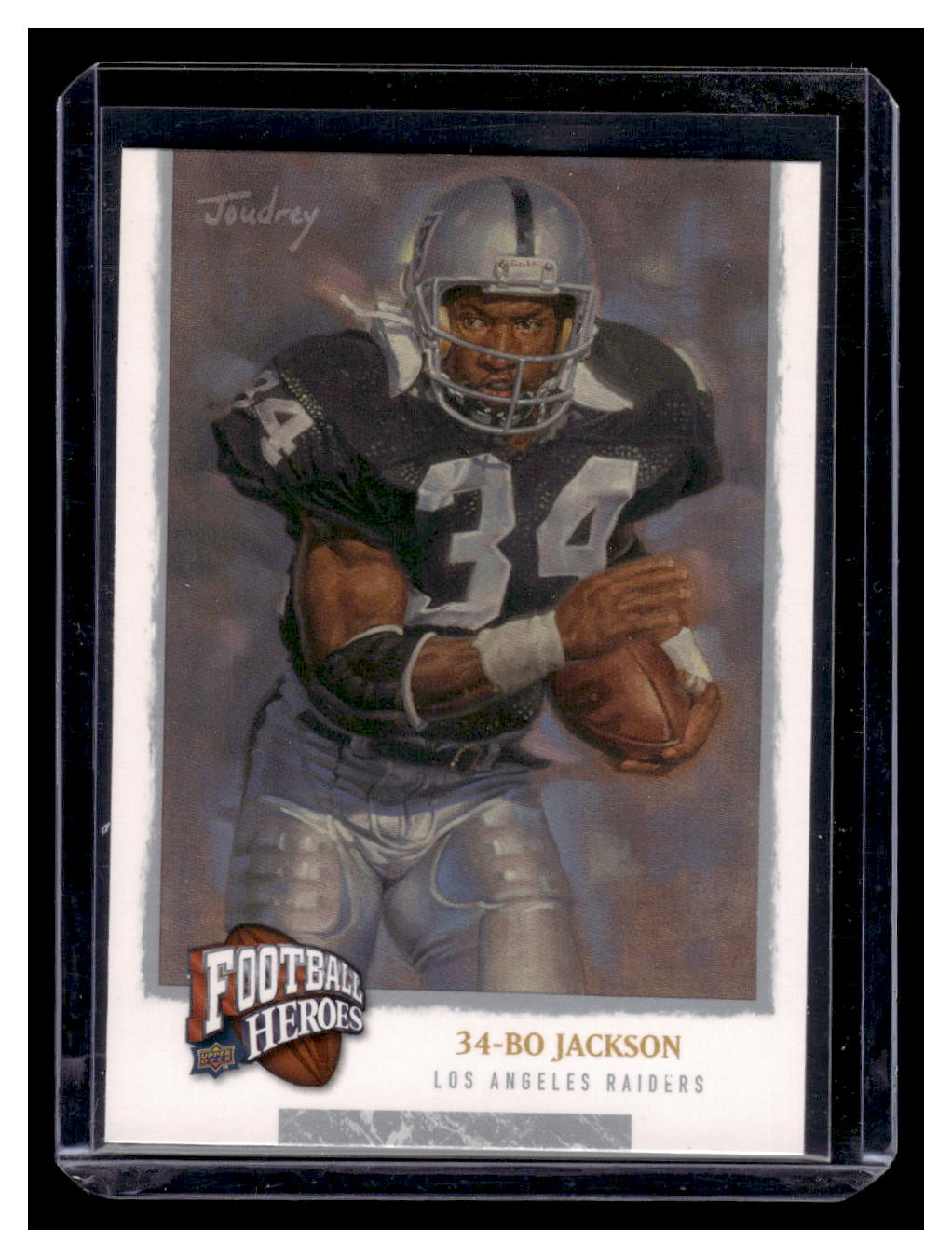 2008 Upper Deck Heroes #207 Bo Jackson (Los Angeles Raiders)