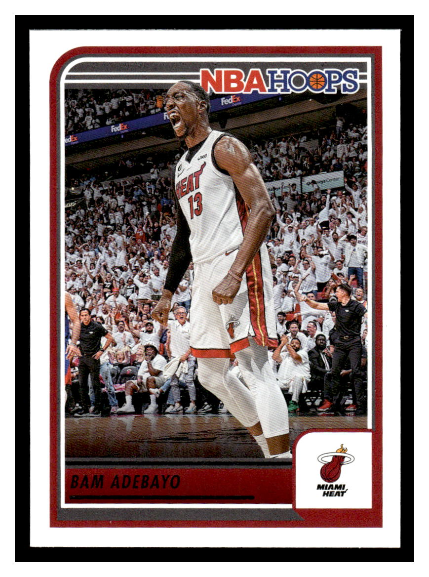 2023-24 NBA Hoops #195 Bam Adebayo (Miami Heat)