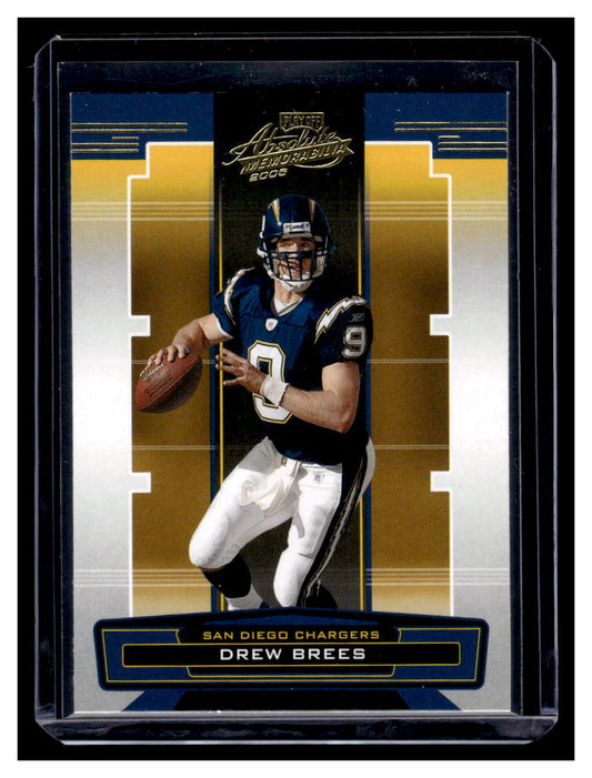 2015 Playoff Absolute Memorabilia #123 Drew Brees (San Diego Chargers)