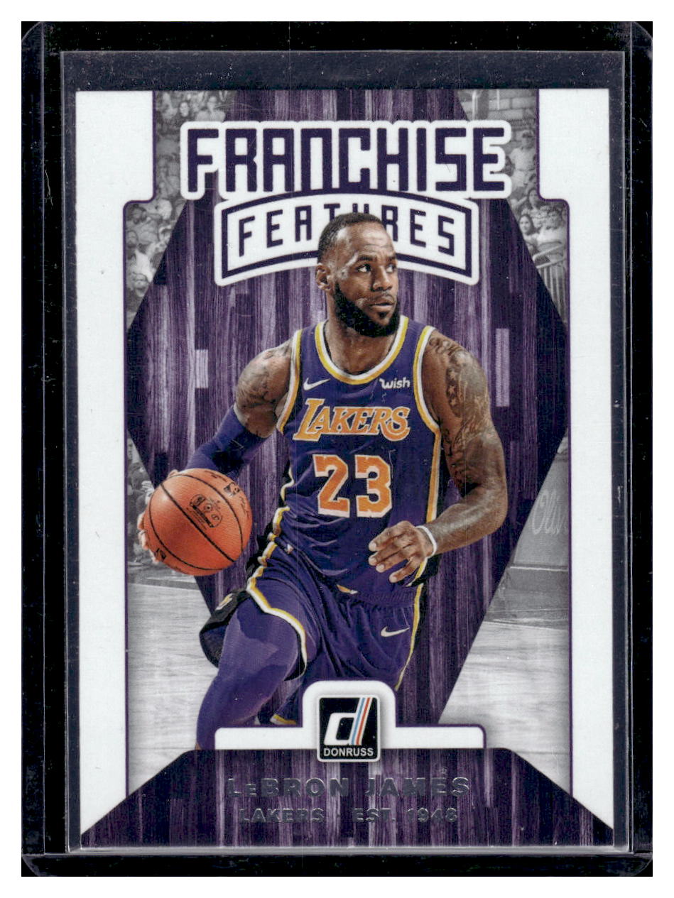 2019-20 Donruss "Franchise Features" #27 LeBron James (Los Angeles Lakers)