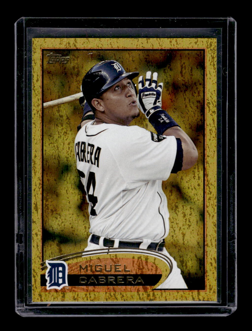 2012 Topps Gold #200 Miguel Cabrera (Detroit Tigers)