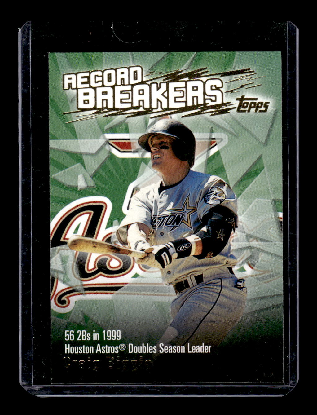 2003 Topps Record Breakers #RB-CB Craig Biggio (Houston Astros)