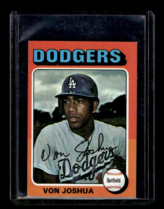 1975 Topps Mini #547 Von Joshua (Los Angeles Dodgers)