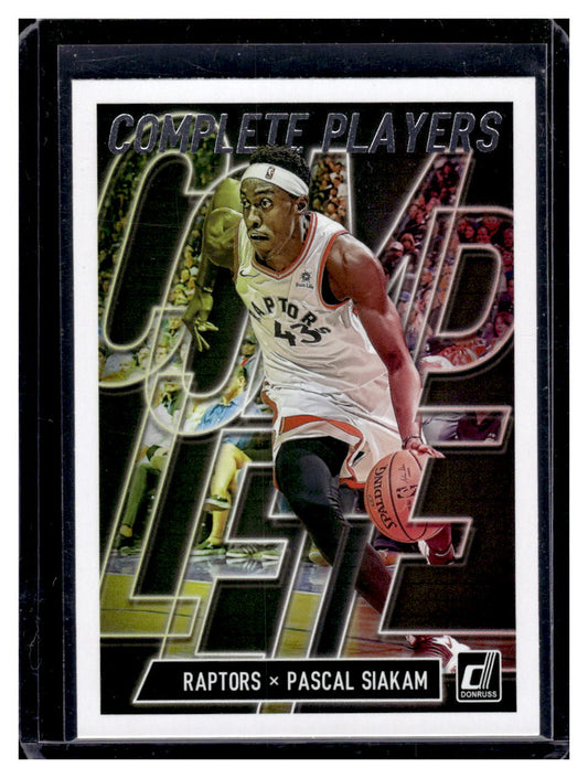 2019-20 Donruss "Complete Players" #5 Pascal Siakam (Toronto Raptors)