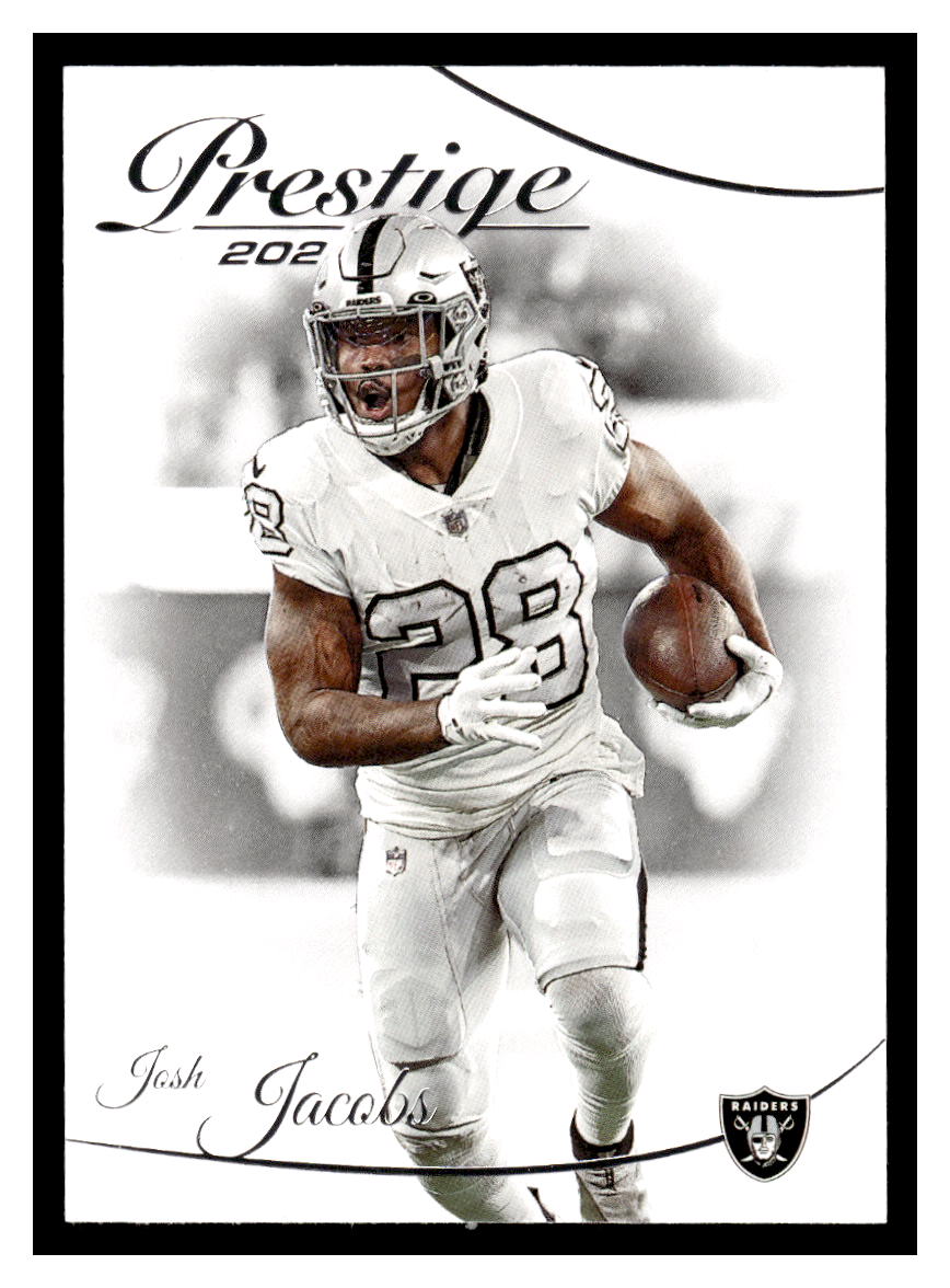 2023 Panini Prestige #156 Josh Jacobs (Los Vegas Raiders)