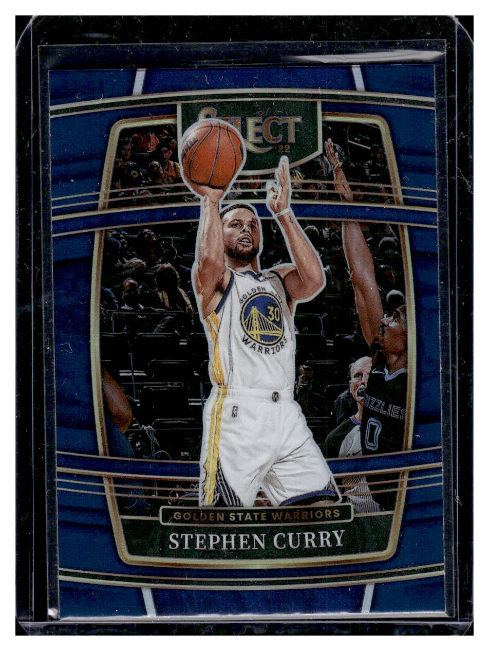 2021-22 Panini Select #94 Stephen Curry Blue (Golden State Warriors)