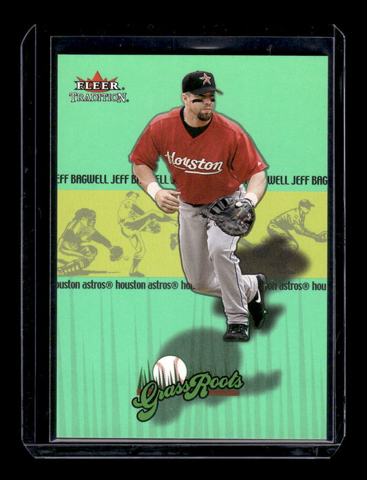 2002 Fleer Tradition Grass Roots #8 Jeff Bagwell (Houston Astros)