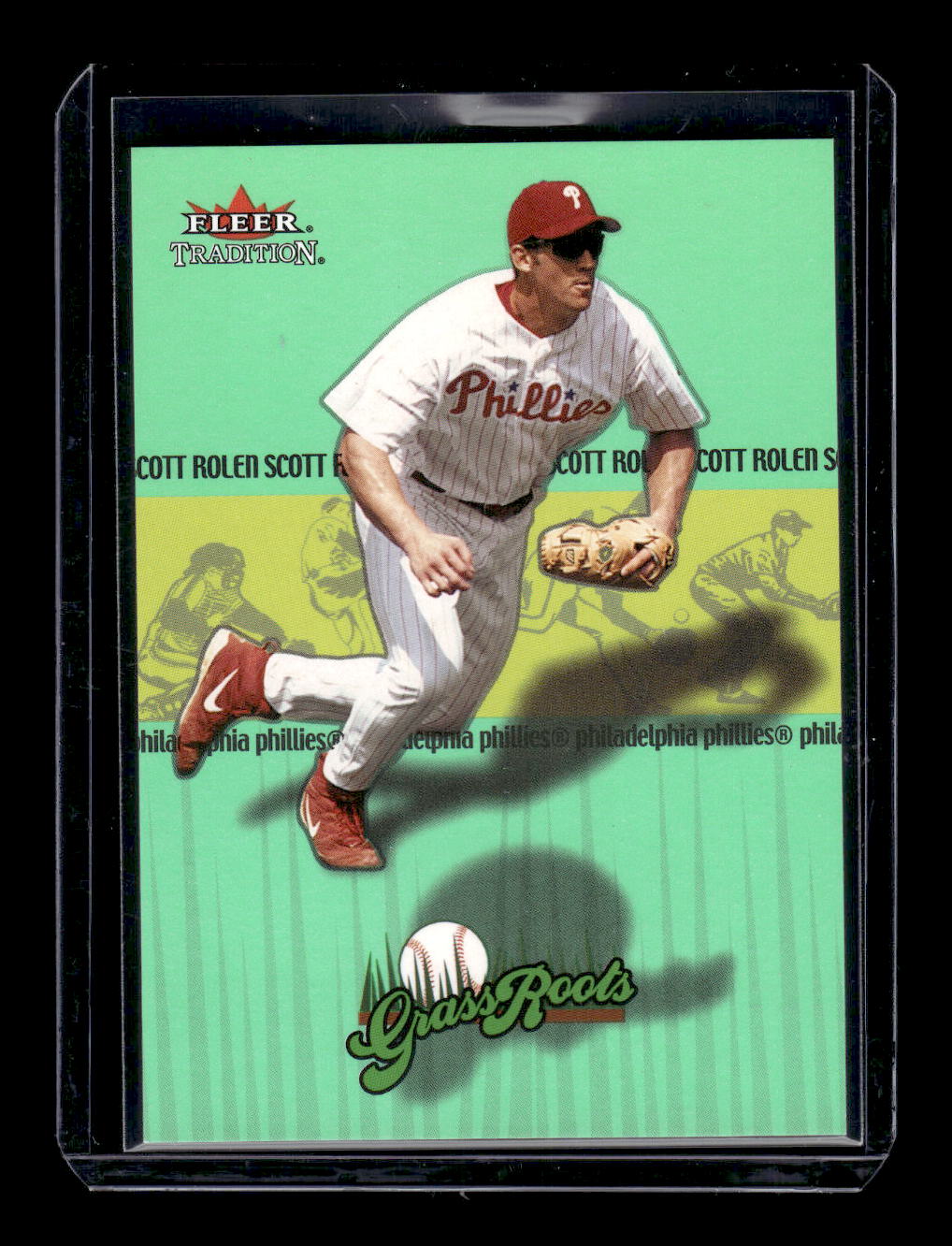 2002 Fleer Tradition Grass Roots #9 Scott Rolen (Philadelphia Phillies)