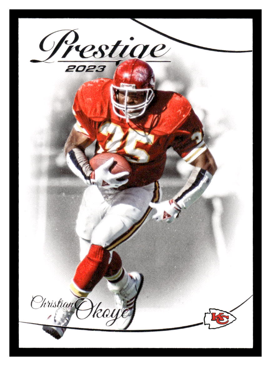 2023 Panini Prestige #143 Christian Okoye (Kansas City Chiefs)