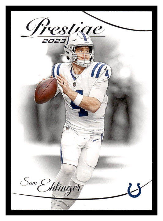 2023 Panini Prestige #131 Sam Ehlinger (Indianapolis Colts)