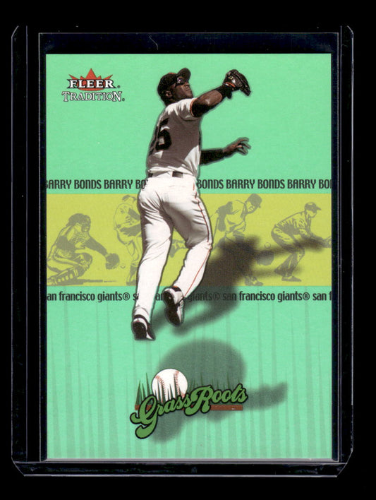 2002 Fleer Tradition Grass Roots #1 Barry BondsTeam: San Francisco Giants