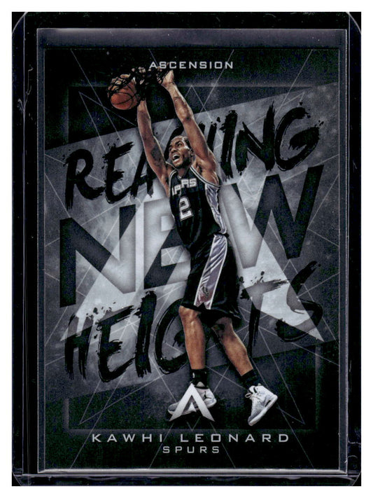 2017 Panini Ascension "Reaching New Heights" #RN-KL Kawhi Leonard (San Antonio Spurs)