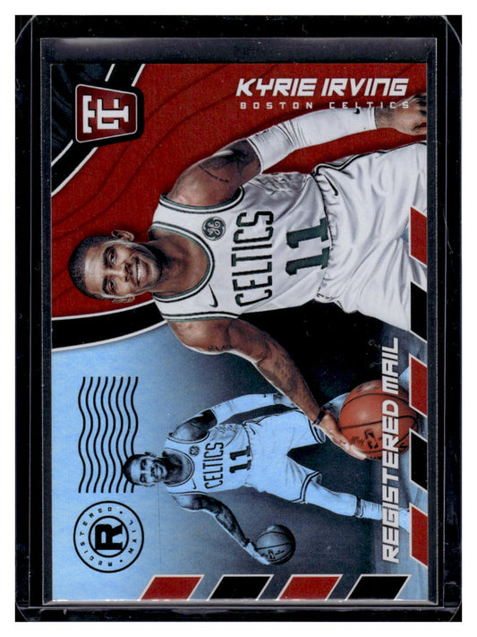 2017 Panini Totally Certified "Registered Mail" #15 Kyrie Irving (Boston Celtics)