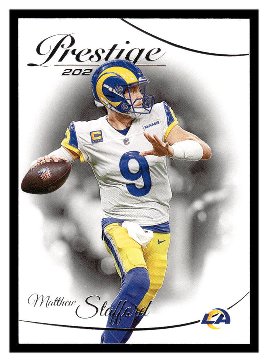 2023 Panini Prestige #176 Matthew Stafford (Los Angeles Rams)