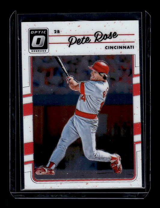 2017 Donruss Optic #162 Pete Rose (Cincinnati Reds)