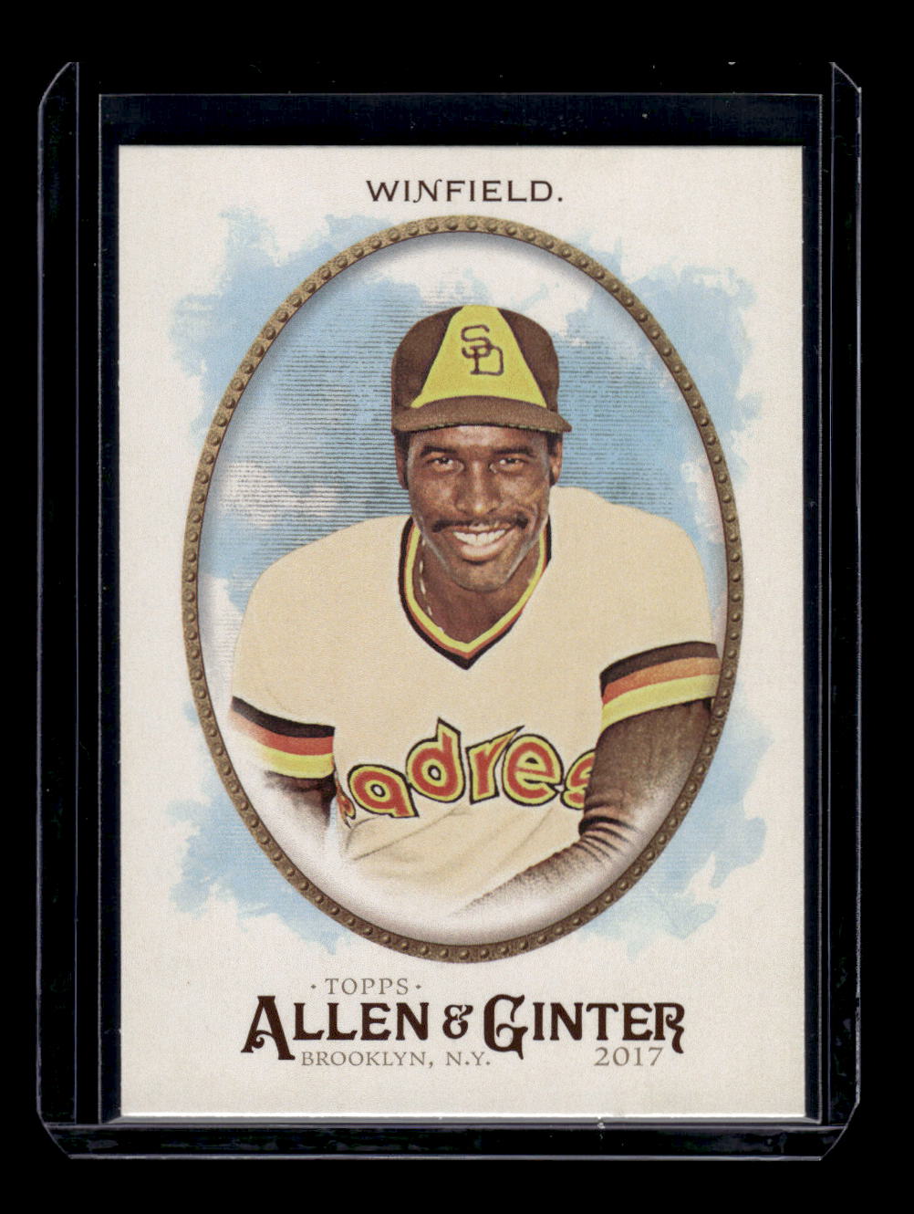 2017 Topps Allen and Ginter #85 Dave Winfield (San Diego Padres)