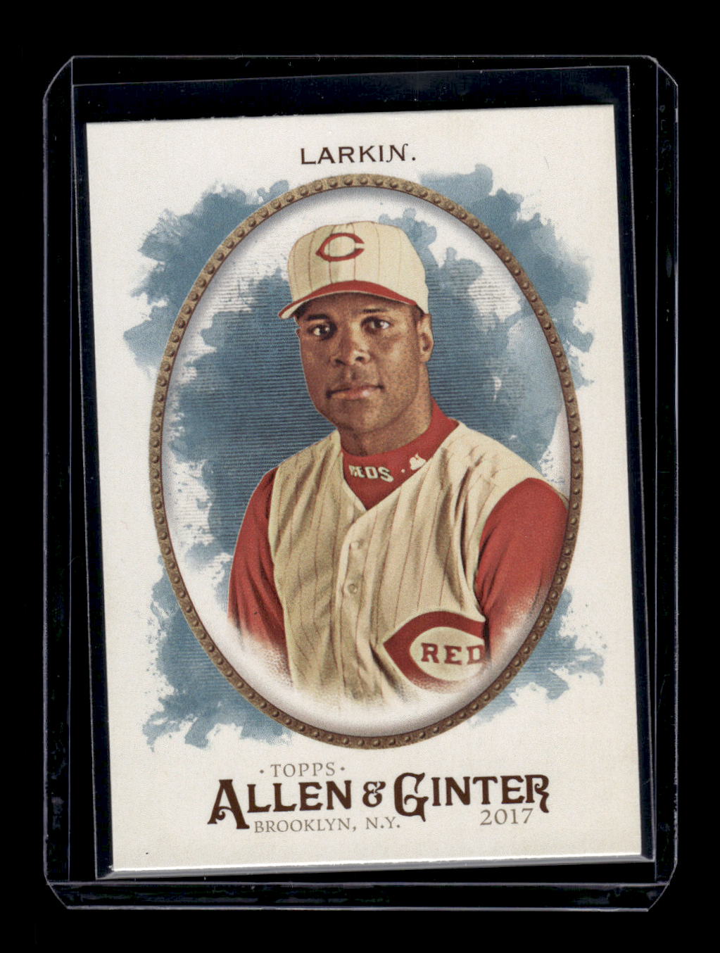 2017 Topps Allen and Ginter #63 Barry Larkin (Cincinnati Reds)