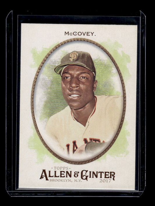 2017 Topps Allen and Ginter #315 Willie McCovey SP (San Francisco Giants)