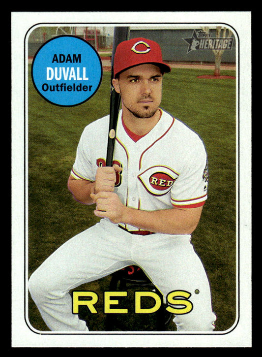 2018 Topps Heritage #89 Adam Duvall