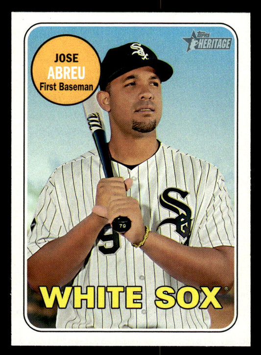 2018 Topps Heritage #97 Jose Abreu