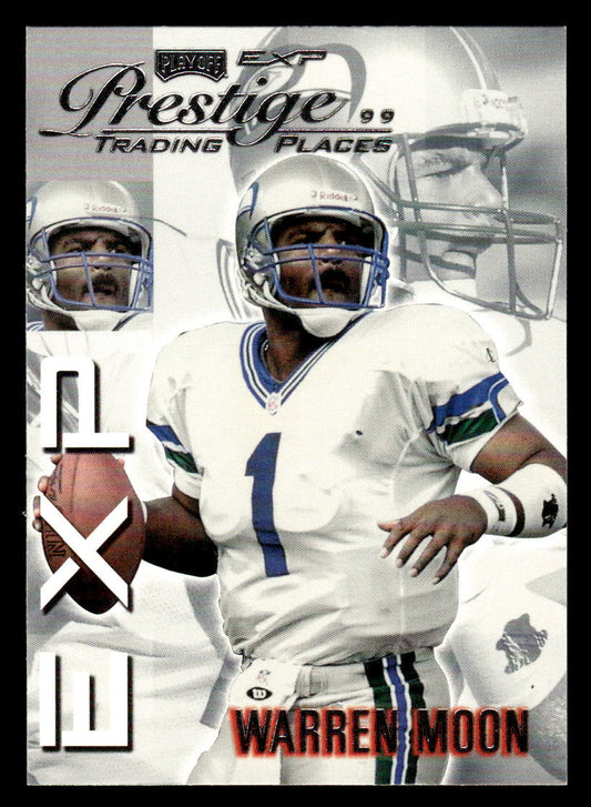 1999 Playoff Prestige EXP #EX52 Warren Moon