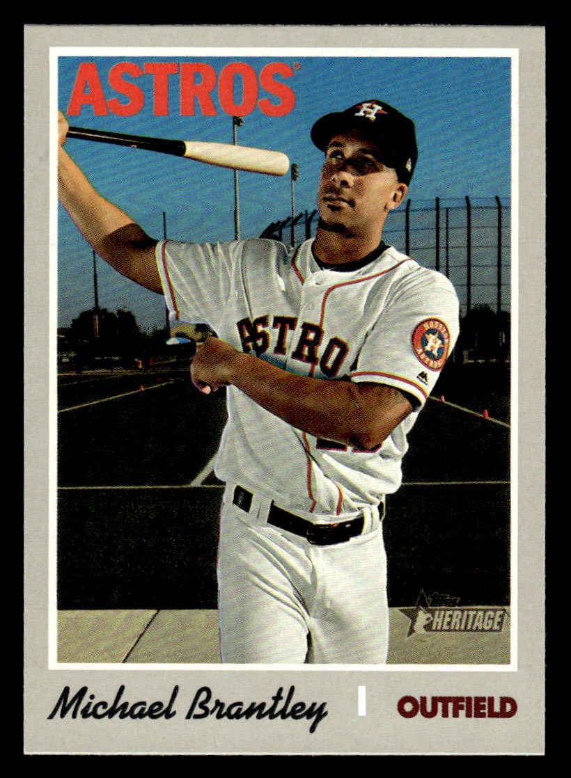 2019 Topps Heritage #503 Michael Brantley