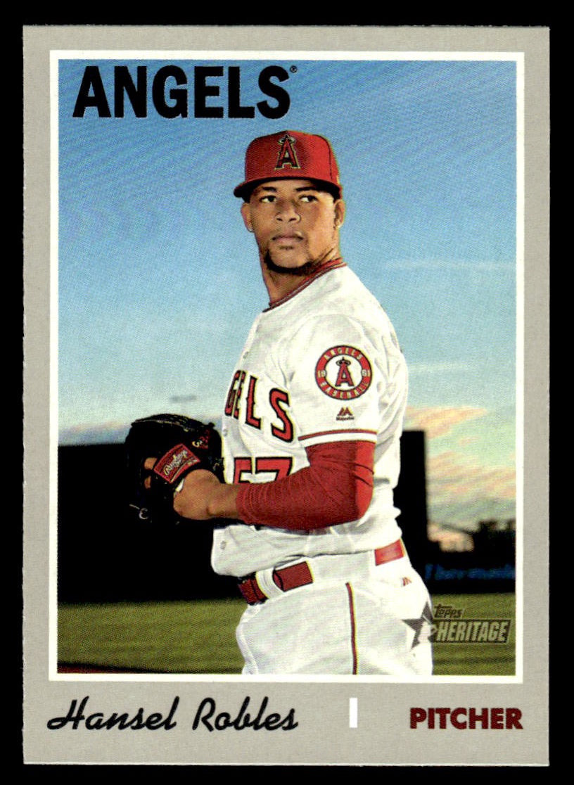 2019 Topps Heritage #673 Hansel Robles